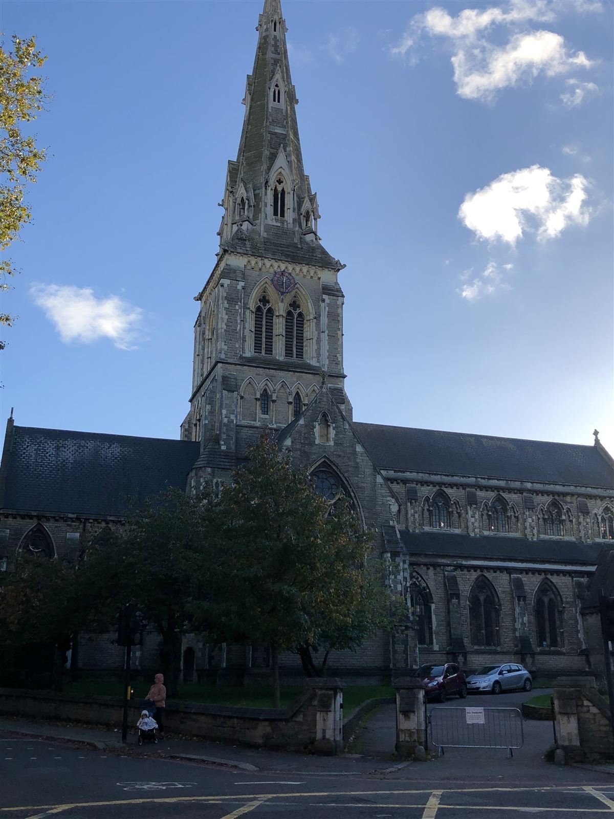 St Giles Church, the research starting point for the typeface